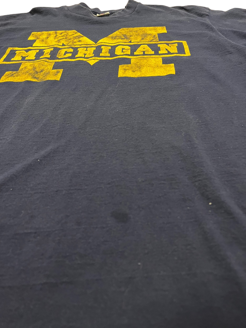 (XL) 1990s University of Michigan Wolverines Single Stitch Tee