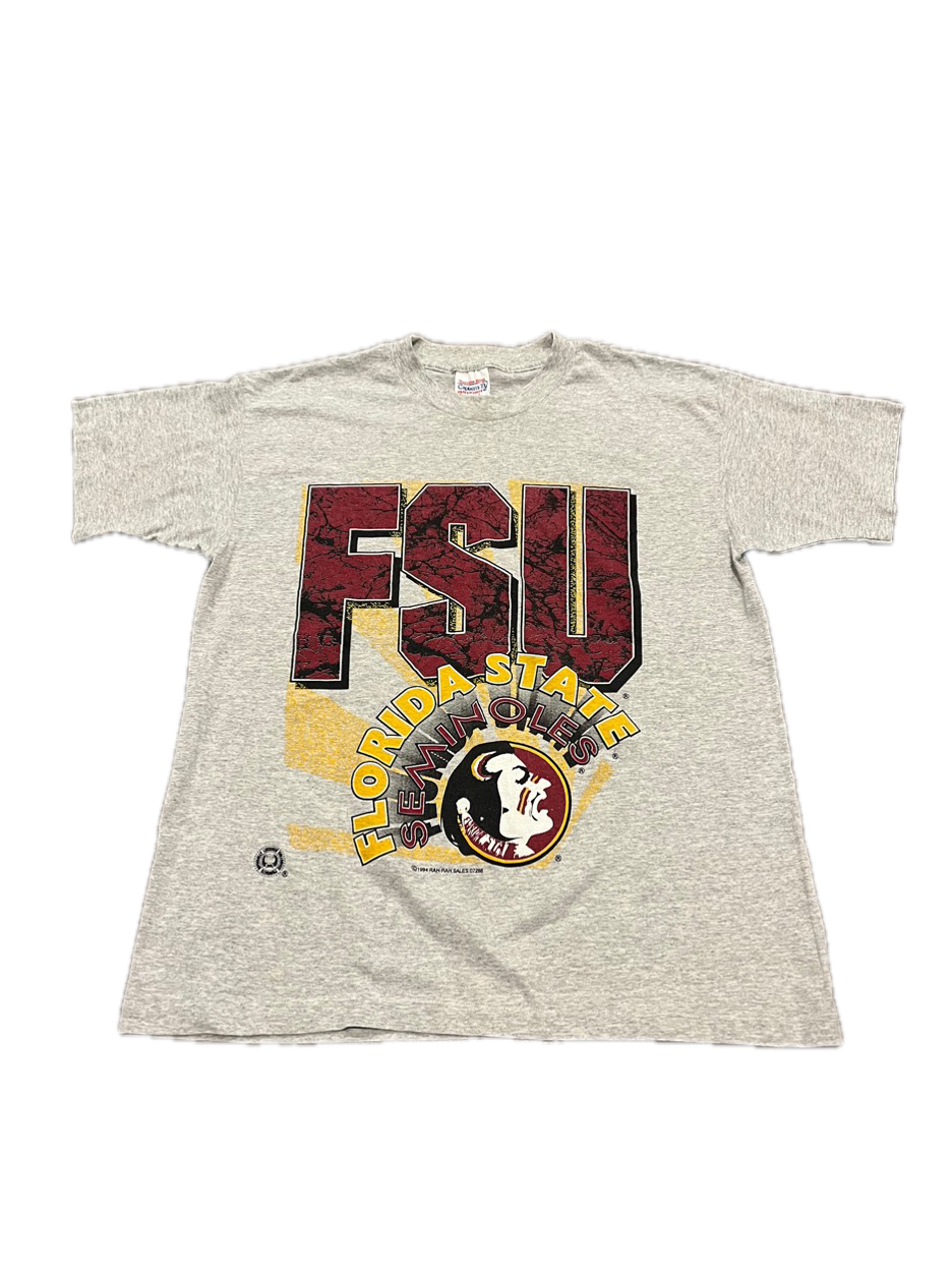 (L) 1994 FSU Seminoles Front Graphic Single Stitch Tee