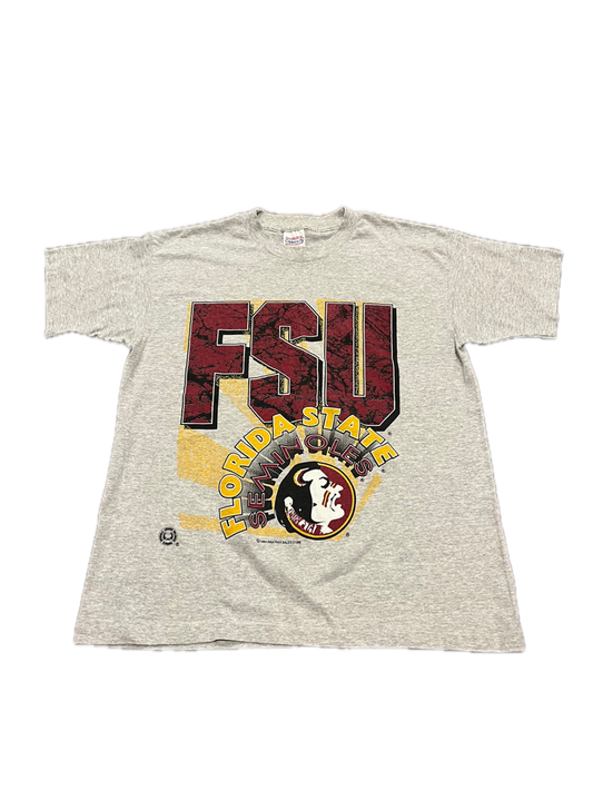 (L) 1994 FSU Seminoles Front Graphic Single Stitch Tee