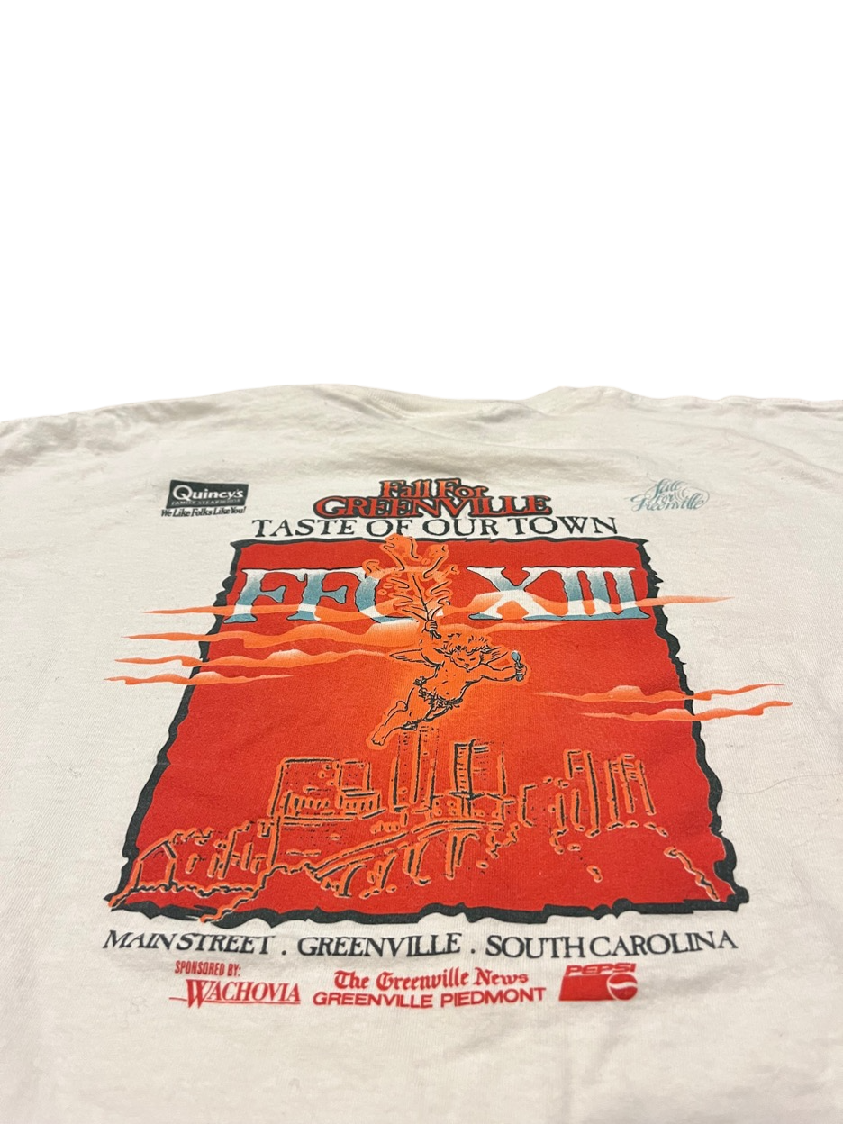 (L) 1995 Duck Head Fall For Greenville Single Stitch Tee