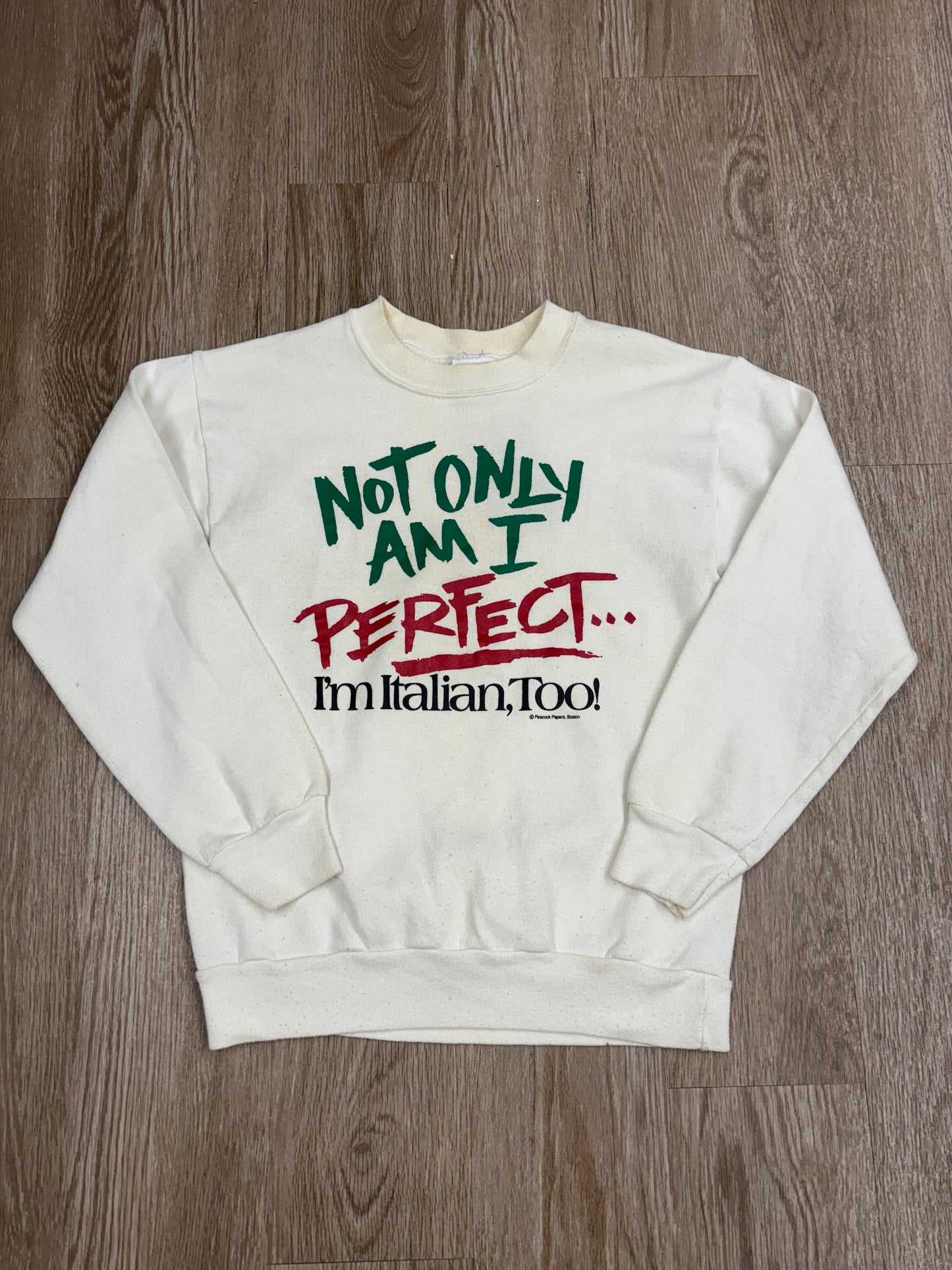 1990s Funny Italian Crewneck