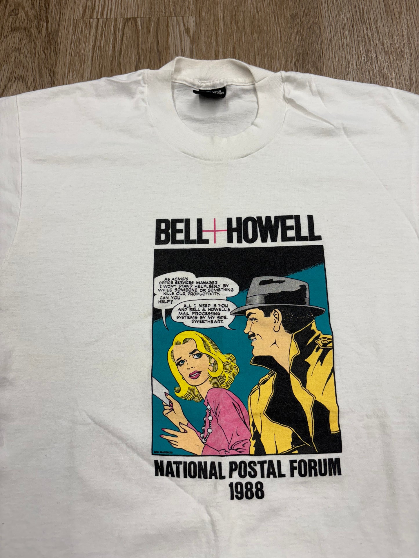 1988 Bell & Howell Motion Picture Equipment Art Tee