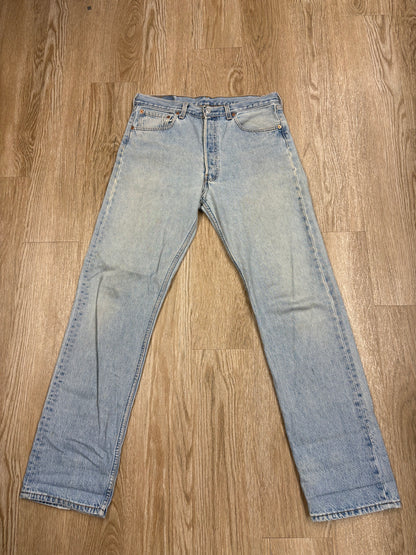 1990s Levi’s 501 XX Light-Wash Jeans