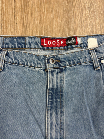 1990s Levi’s Silver Tab Loose Light Wash Jeans