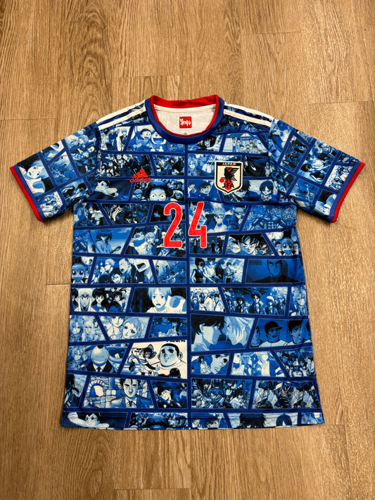 2022 Adidas Japan National Team World Cup Exclusive Anime Soccer Kit RARE