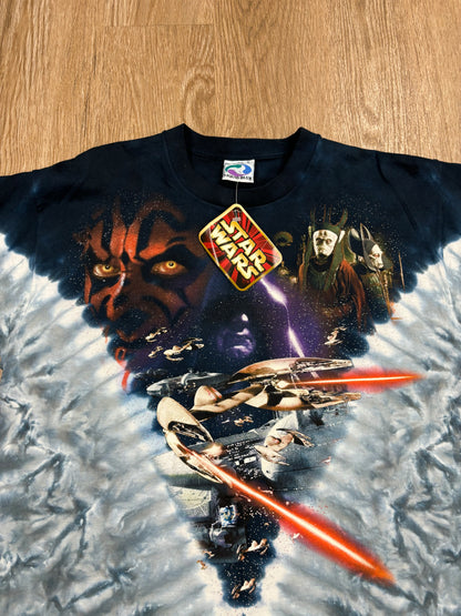1999 Star Wars Liquid Blue AOP Tee (DEADSTOCK)