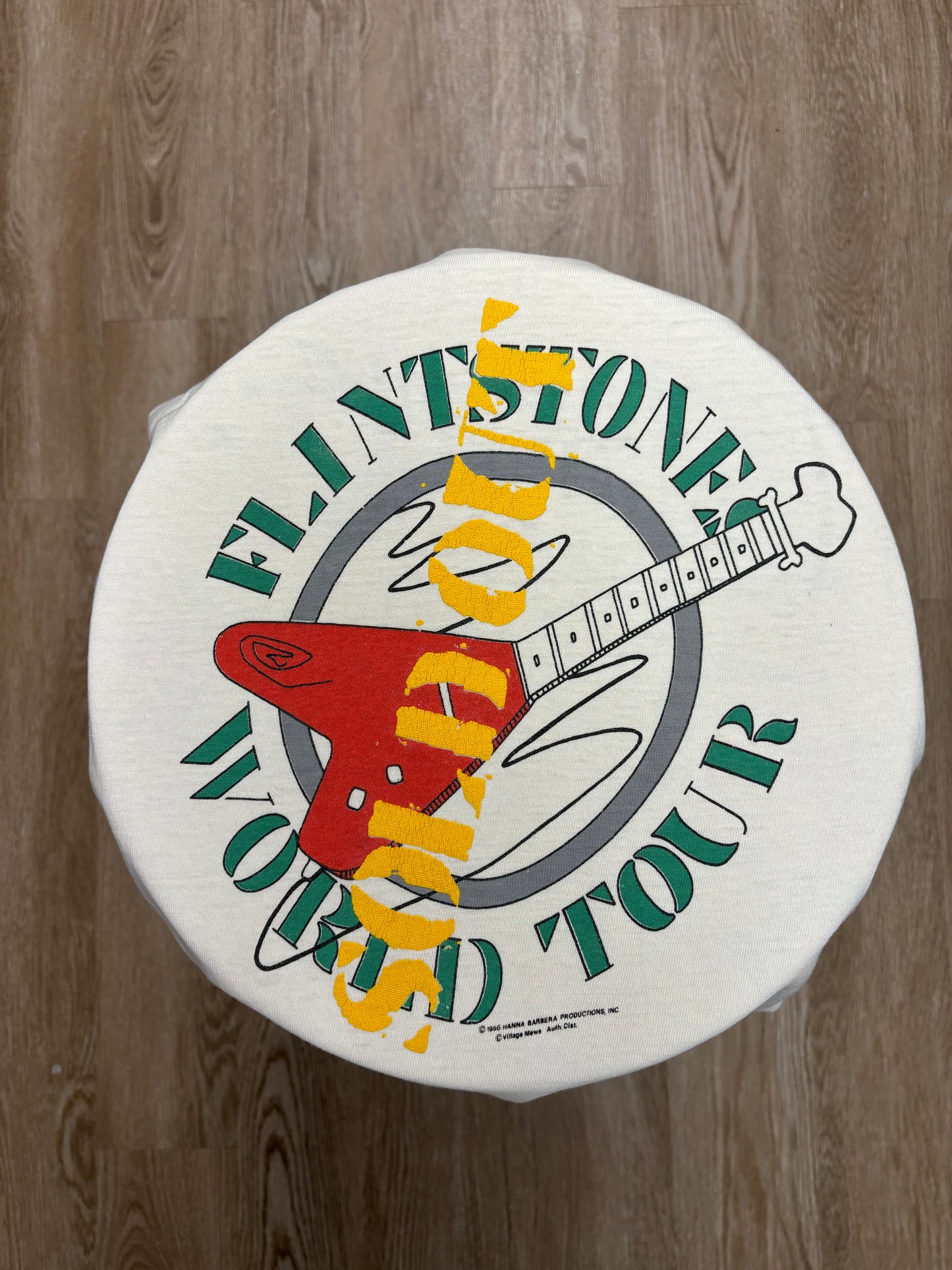 1986 “The Flintstones” World Tour Tee