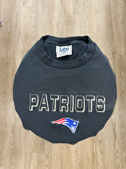 1990s New England Patriots Embroidered Tee