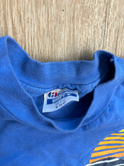 1980s-Early 1990s Harley Davidson Eagle Sunset Tee