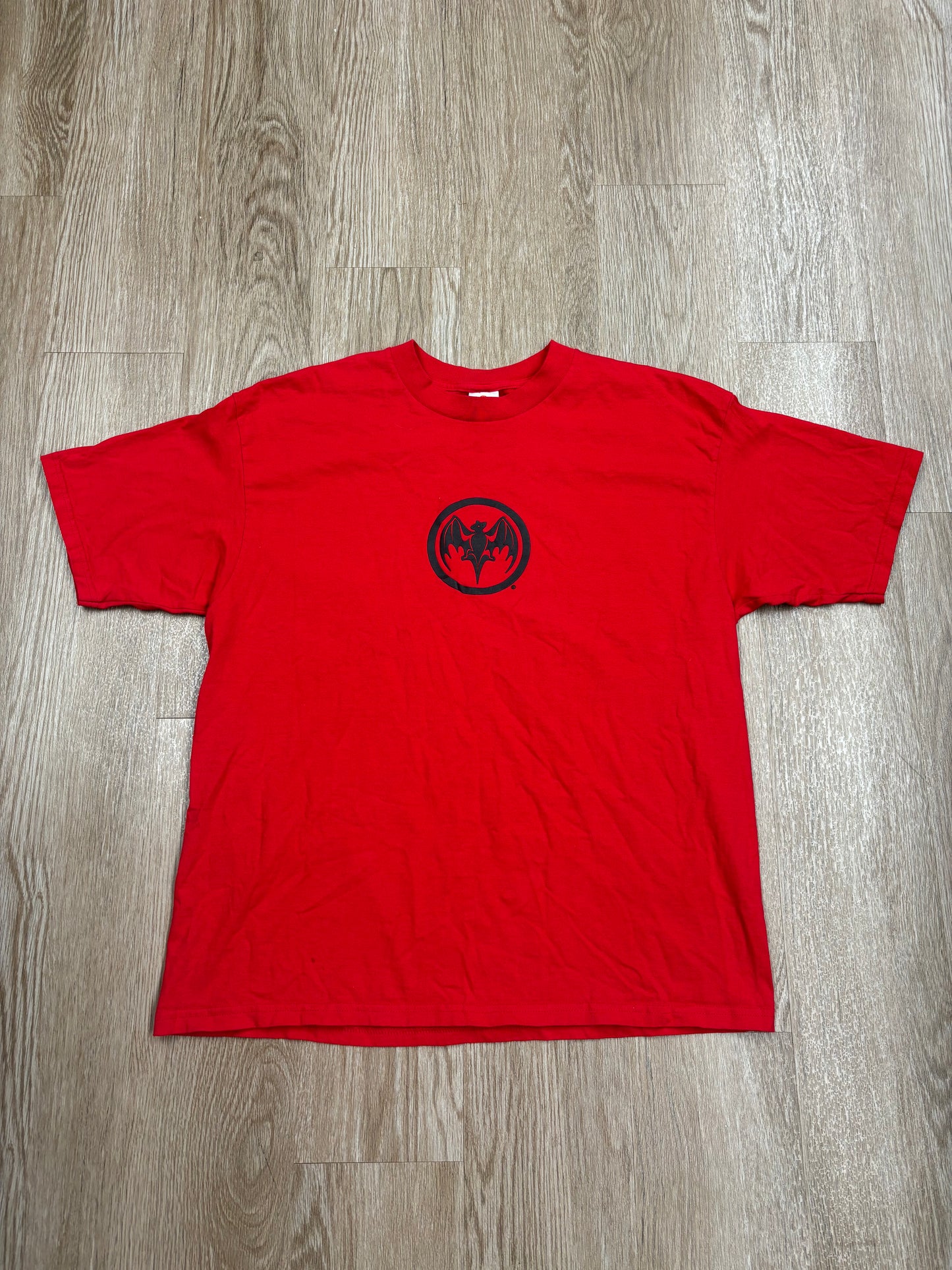 1990s Bacardi Vodka Bat Center-Logo Tee