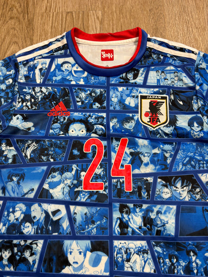 2022 Adidas Japan National Team World Cup Exclusive Anime Soccer Kit RARE