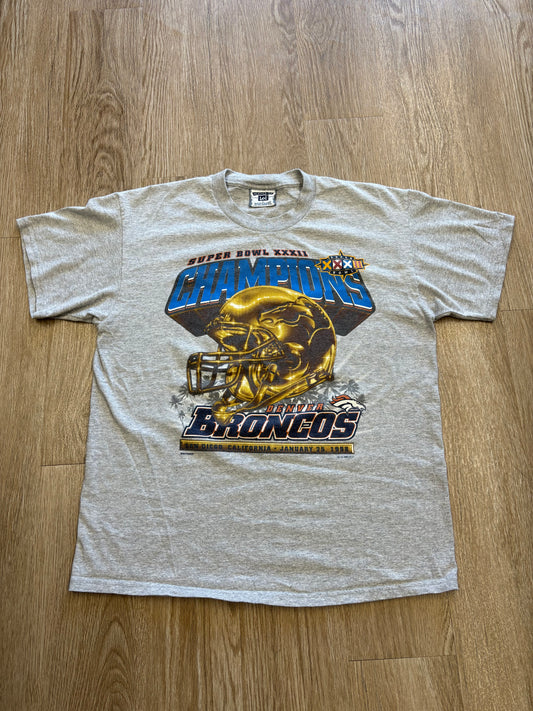 1998 Denver Broncos Super Bowl XXXII Champions Tee