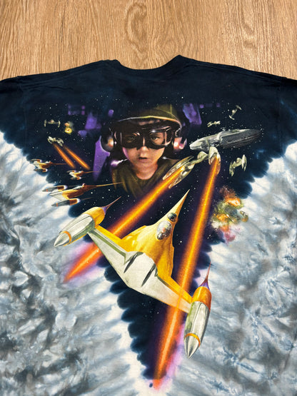 1999 Star Wars Liquid Blue AOP Tee (DEADSTOCK)