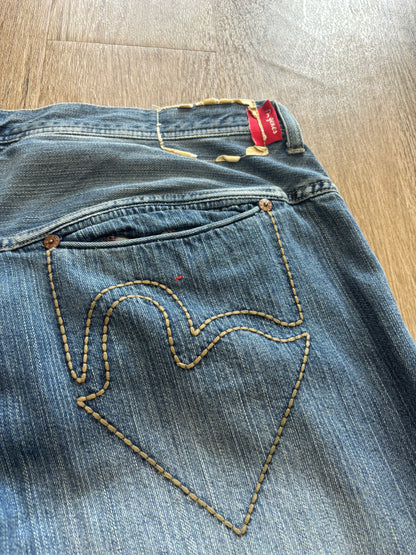 Y2K Evisu Multi-Pocket Jeans