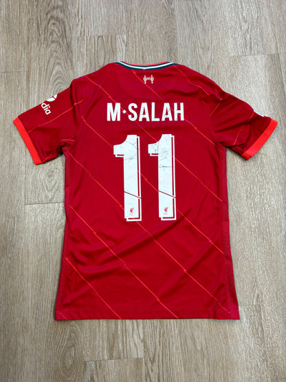 2022/2023 Nike Liverpool FC Mo Salah Authentic Soccer Kit RARE