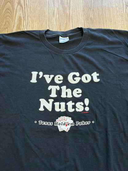 1990s Funny “I’ve Got the Nuts” Poker Gambling Tee
