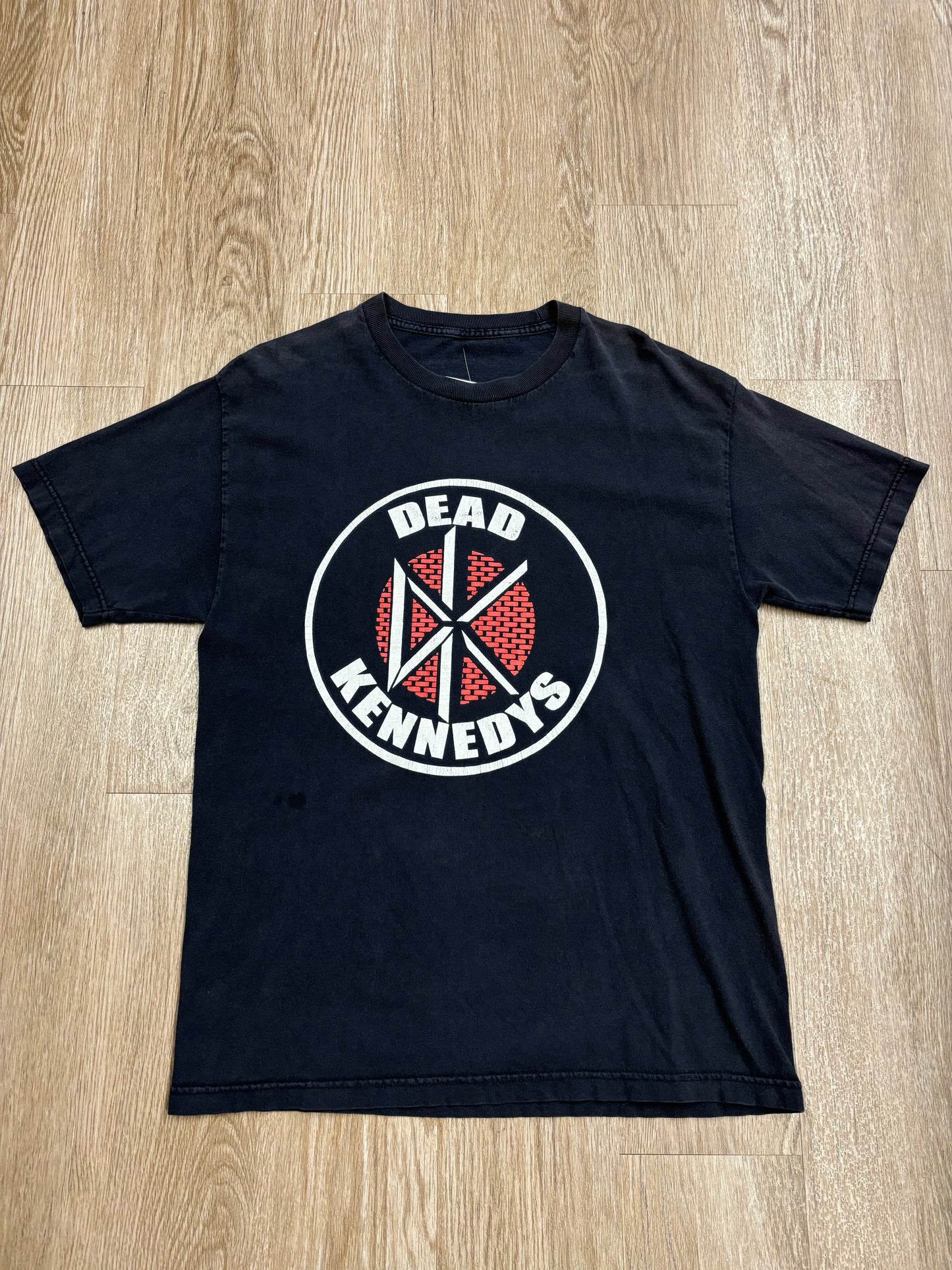 Y2K Dead Kennedys Classic Logo Faded Black Tee