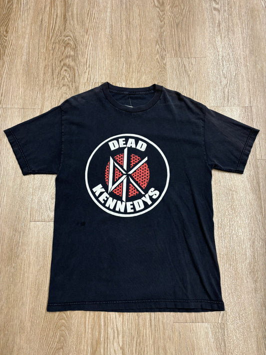 Y2K Dead Kennedys Classic Logo Faded Black Tee