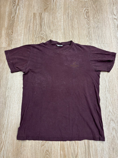 1990s Hennessy Cognac Faded Embroidered Tee