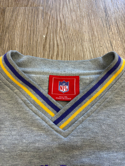 Y2K Minnesota Vikings Embroidered Crewneck