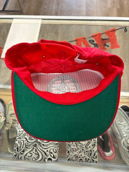 1990s Fluor Daniel Patterned Snap-Back Hat