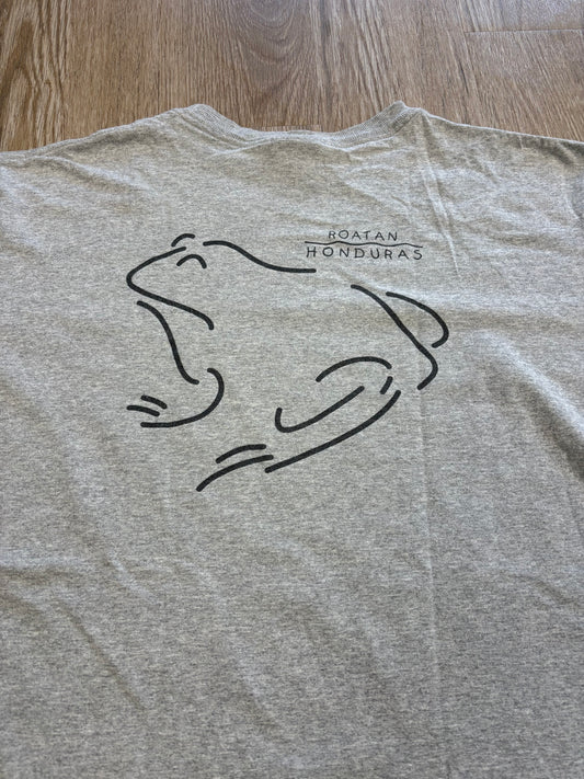 Y2K Frog Line-Work Tee