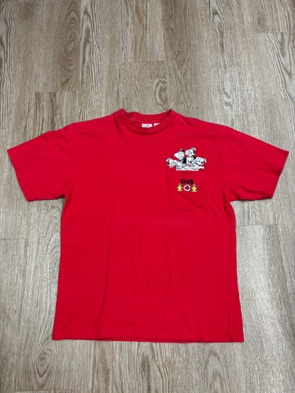 1990s 101 Dalmatians Embroidered Pocket Tee