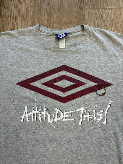 1990s Umbro Punk Emo Piercing Tee RARE