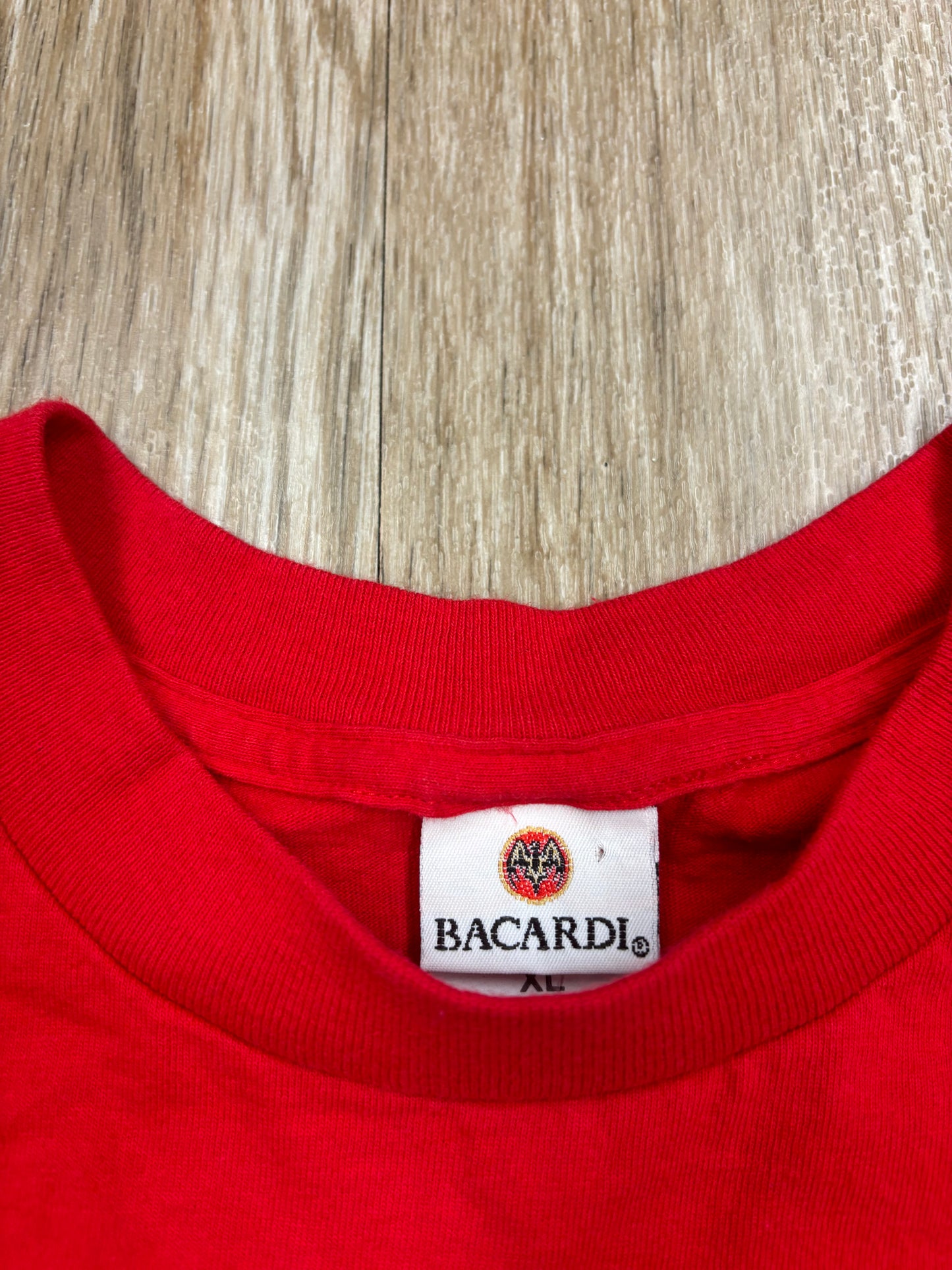 1990s Bacardi Vodka Bat Center-Logo Tee
