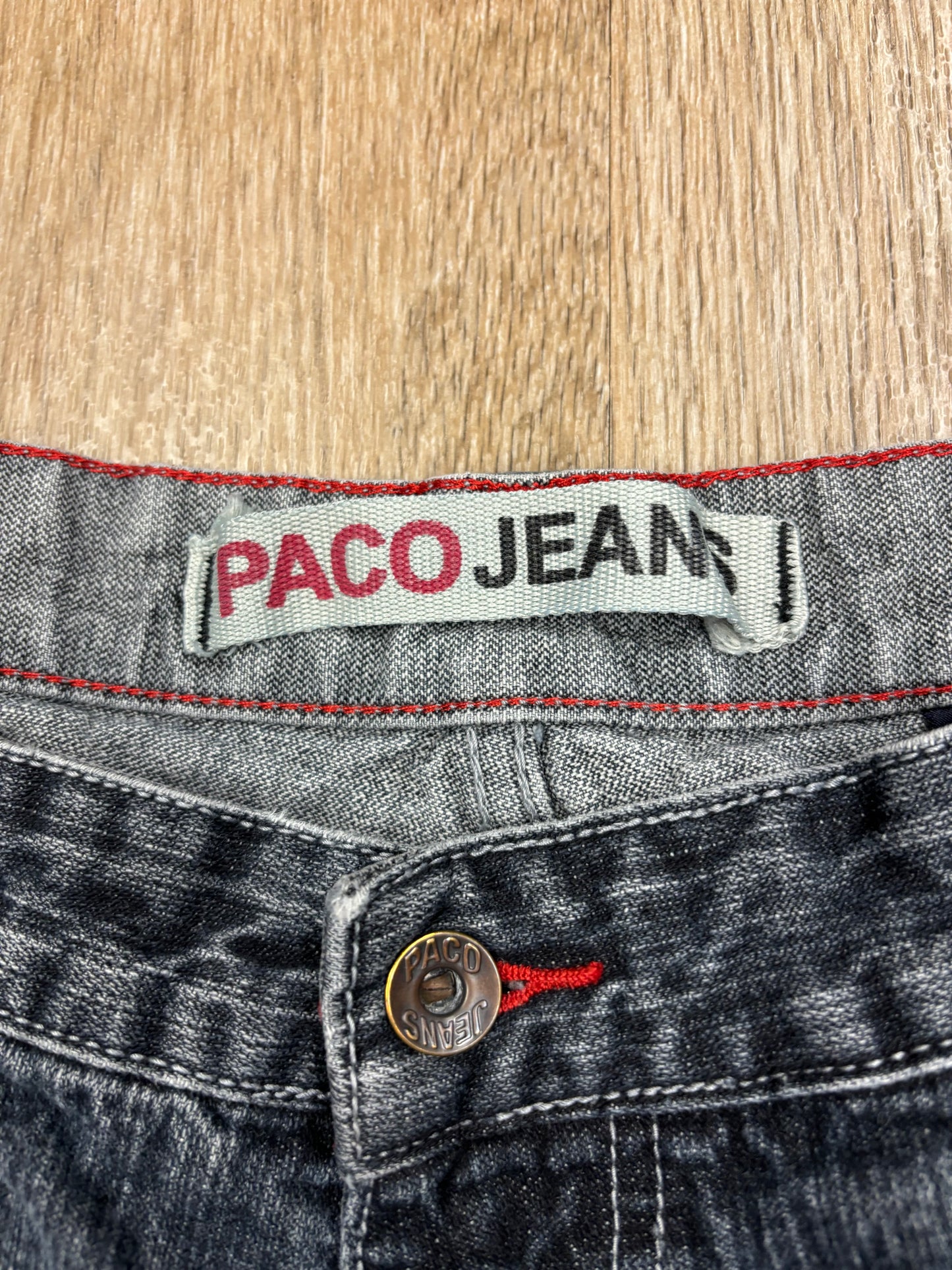 Y2K INSANE Paco Dragon Embroidered Jeans