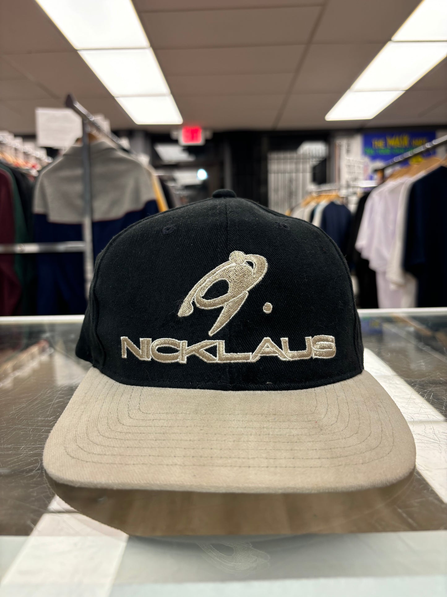 1990s Nicklaus Golf Strap-Back Hat DEADSTOCK