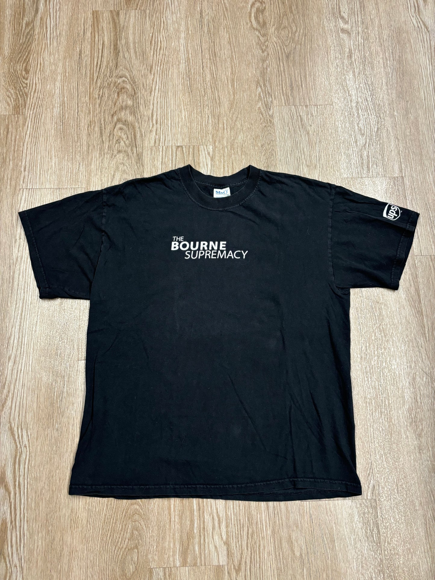 2004 The Bourne Supremacy Faded Movie Promo Tee