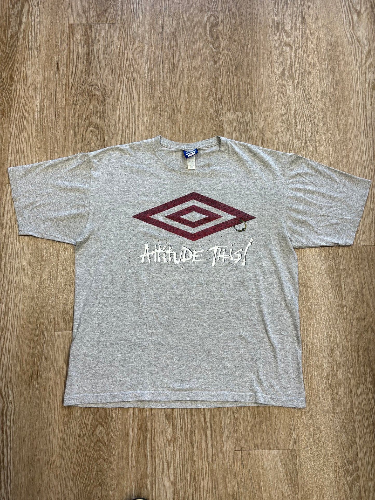 1990s Umbro Punk Emo Piercing Tee RARE