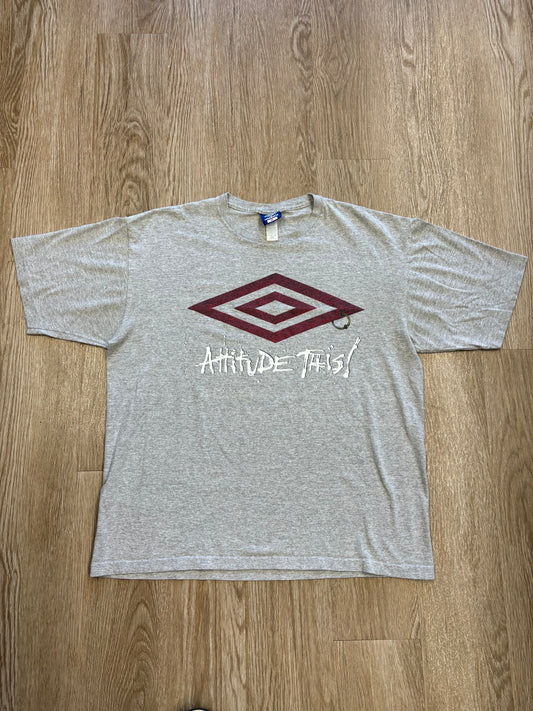 1990s Umbro Punk Emo Piercing Tee RARE