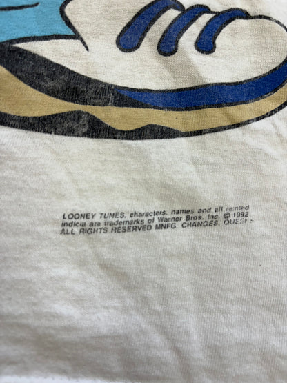 1993 Looney Tunes Taz & Bugs Gangster Tee