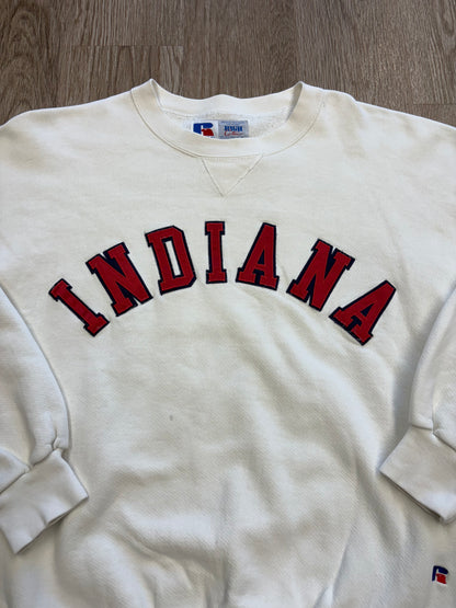 1990s Russell Athletic Indiana University Embroidered Crewneck