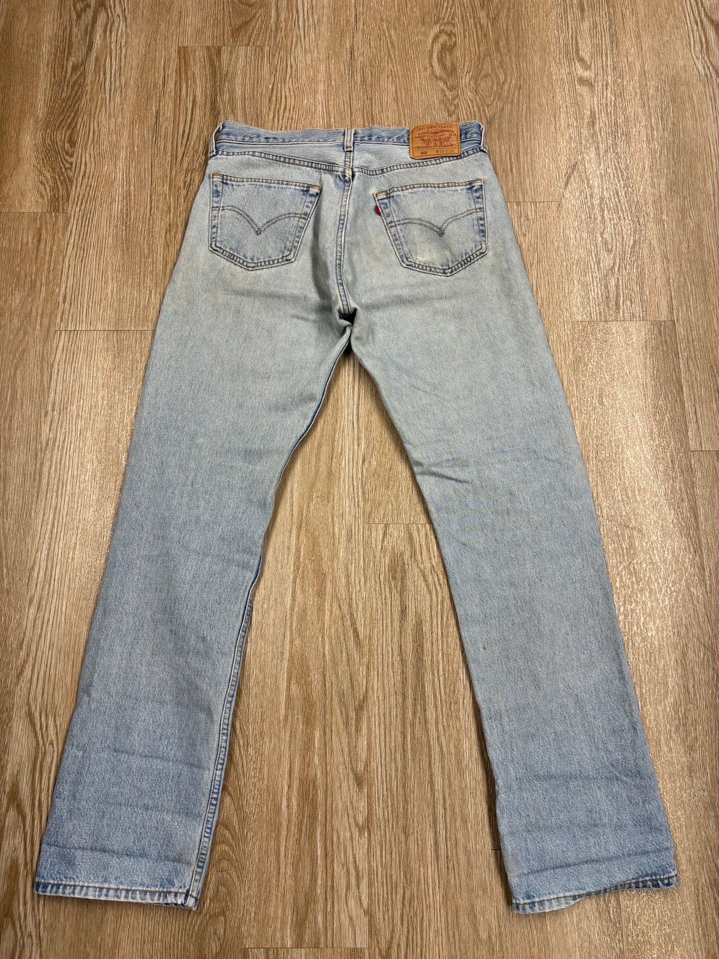 1990s Levi’s 501 XX Light-Wash Jeans