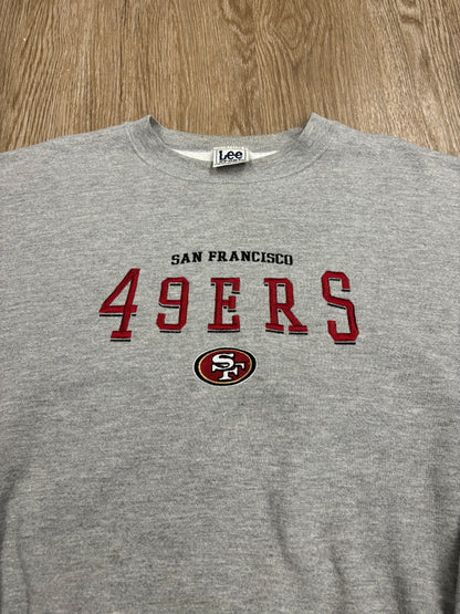 1990s San Francisco 49ers Embroidered Crewneck