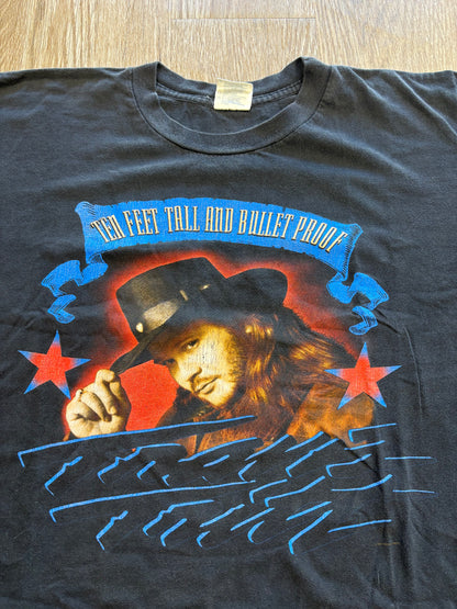 1996 Travis Tritt Country Tour Faded Black Tee