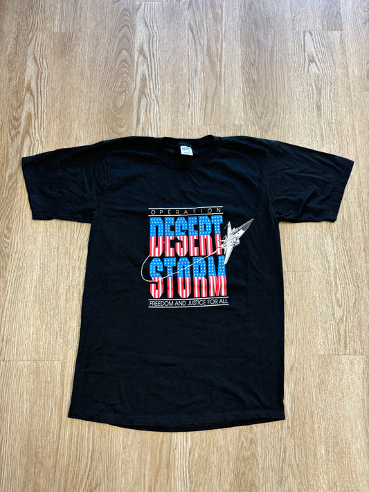 1990 Operation Desert Storm Fighter Jet Tee