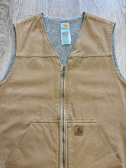 2007 Carhartt Fleece-Lined Duck Vest