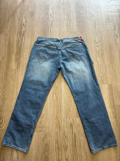 Y2K Evisu Multi-Pocket Jeans
