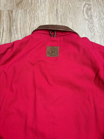 1990s Marlboro Country Store Leather-Collared Chore Coat