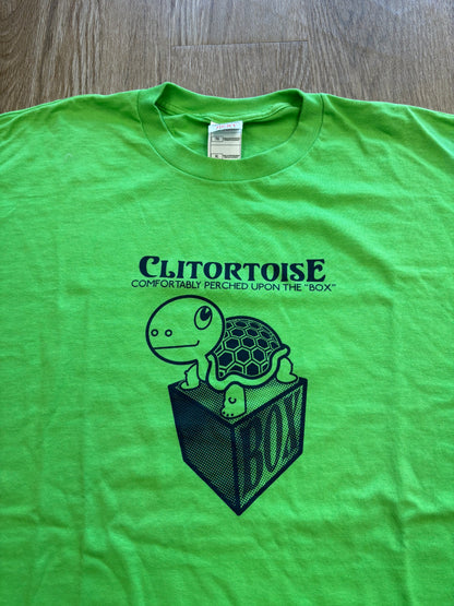 Y2K Risqué Sexual “Clitortoise” Tee