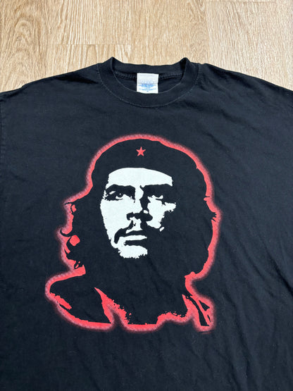 Y2K Che Guevara Faded Black Tee