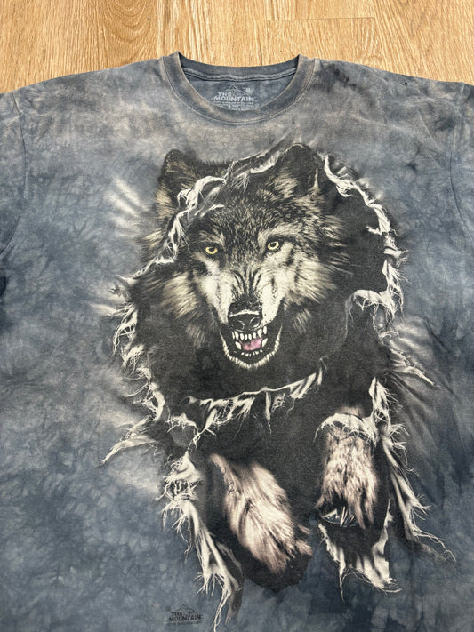 2005 The Mountain Wolf Break-Through Tie-Dye Tee