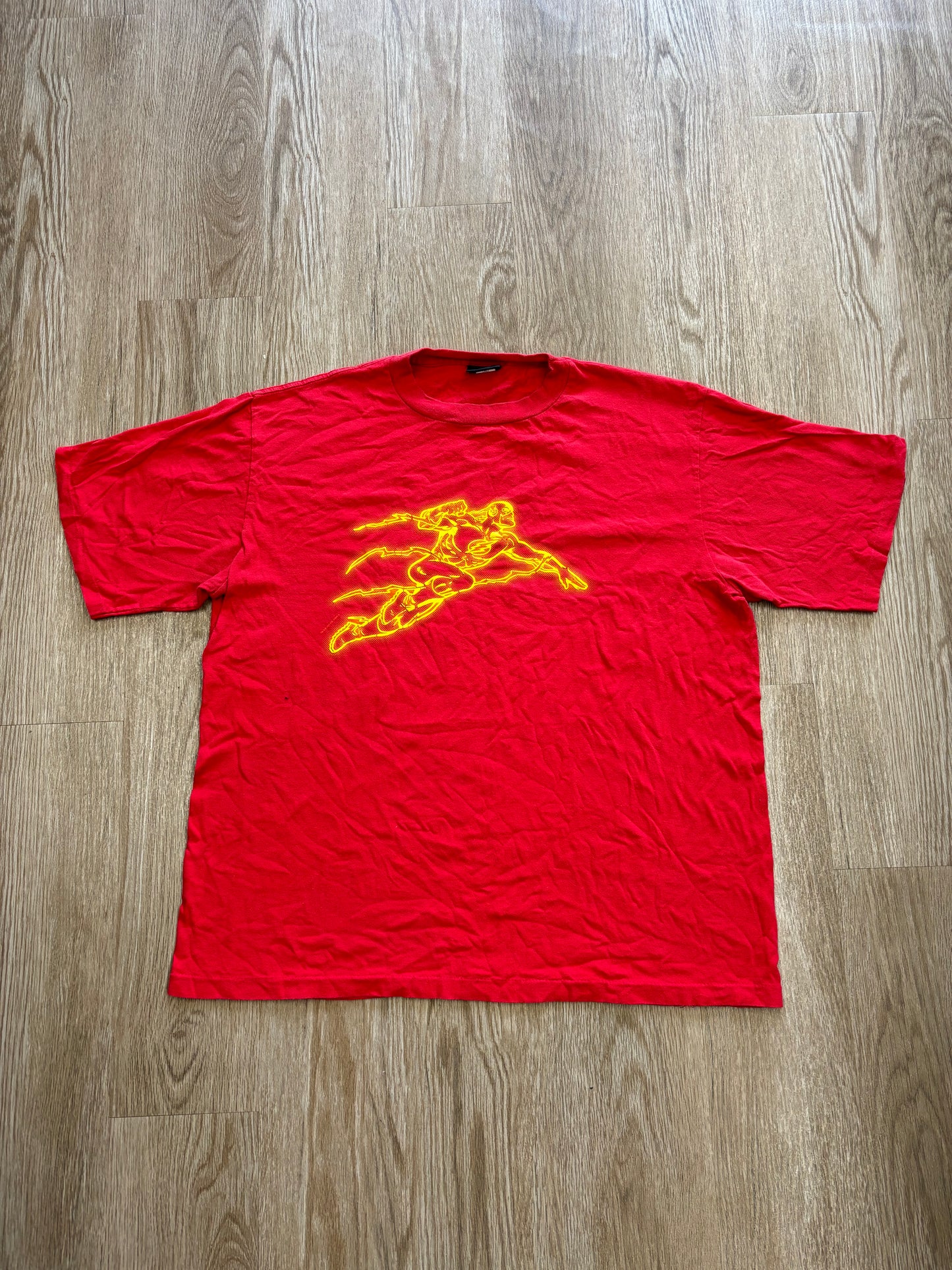 2001 DC Comics Flash Super-Hero Promo Tee