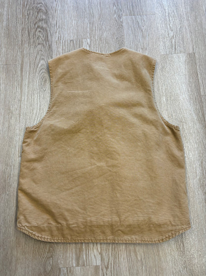 2007 Carhartt Fleece-Lined Duck Vest