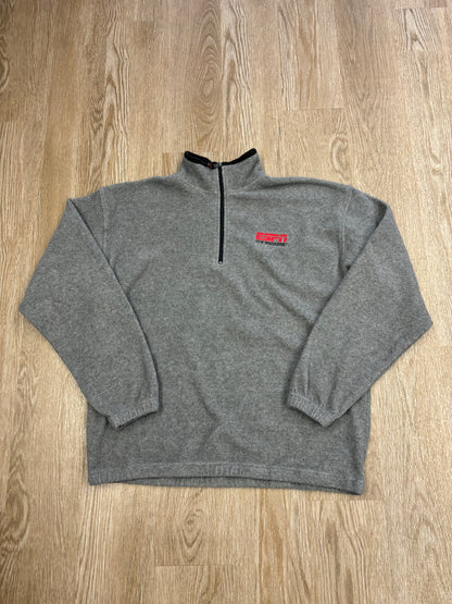 Y2K ESPN Magazine Quarter-Zip Fleece Jacket