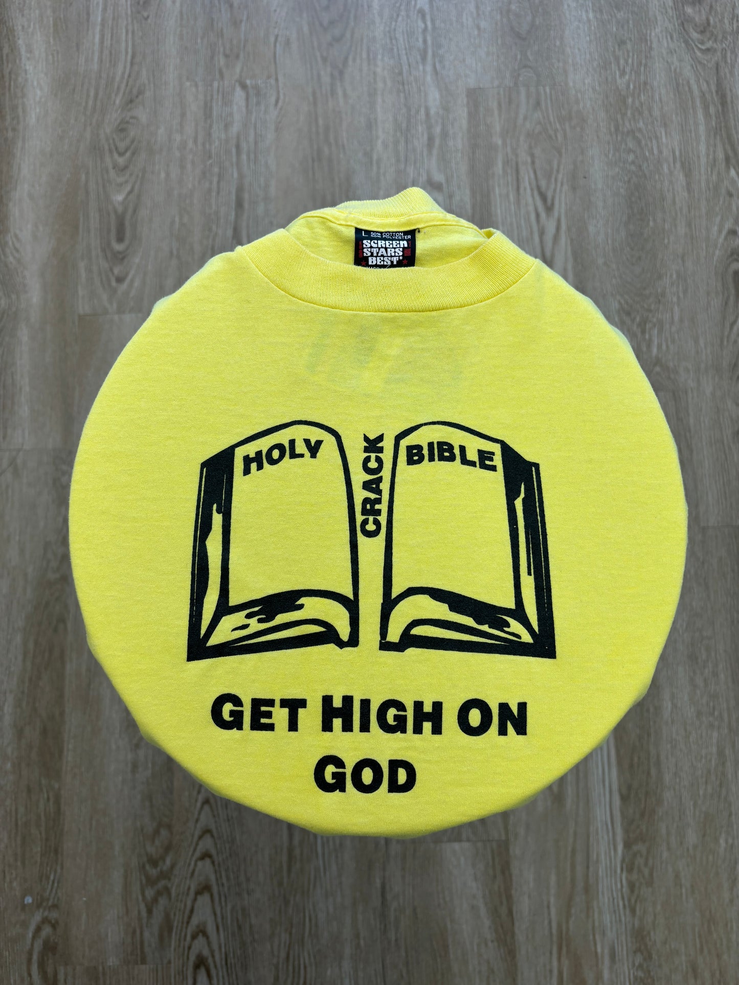 1990s “Get High On God” Tee